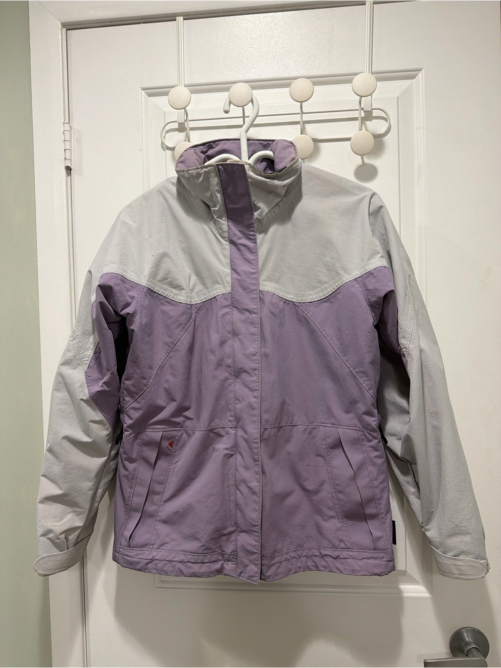 Women’s Columbia Convert Lavender and Gray Ski Jacket